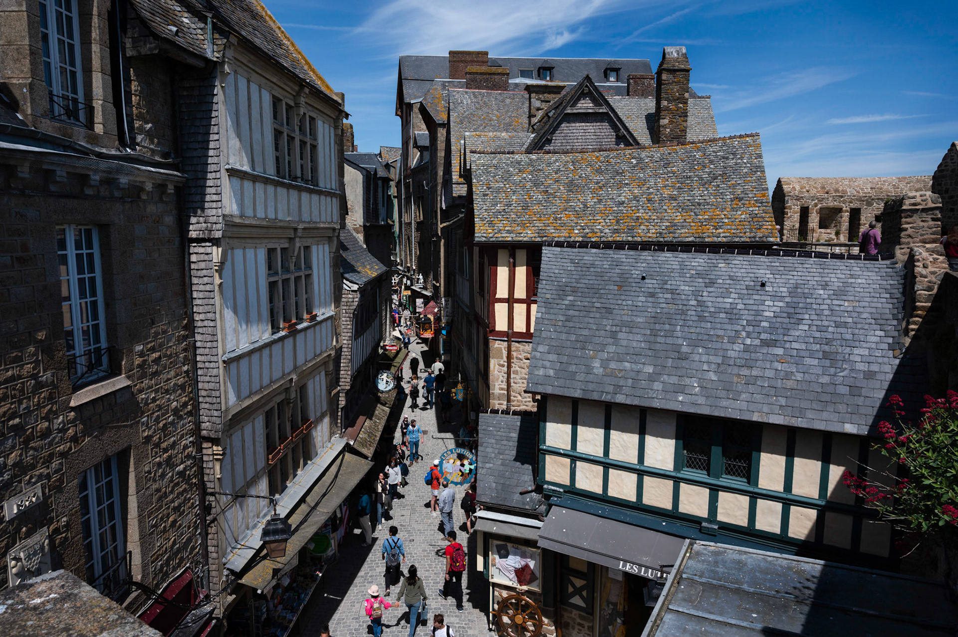 Village View  Mont Saint Michel