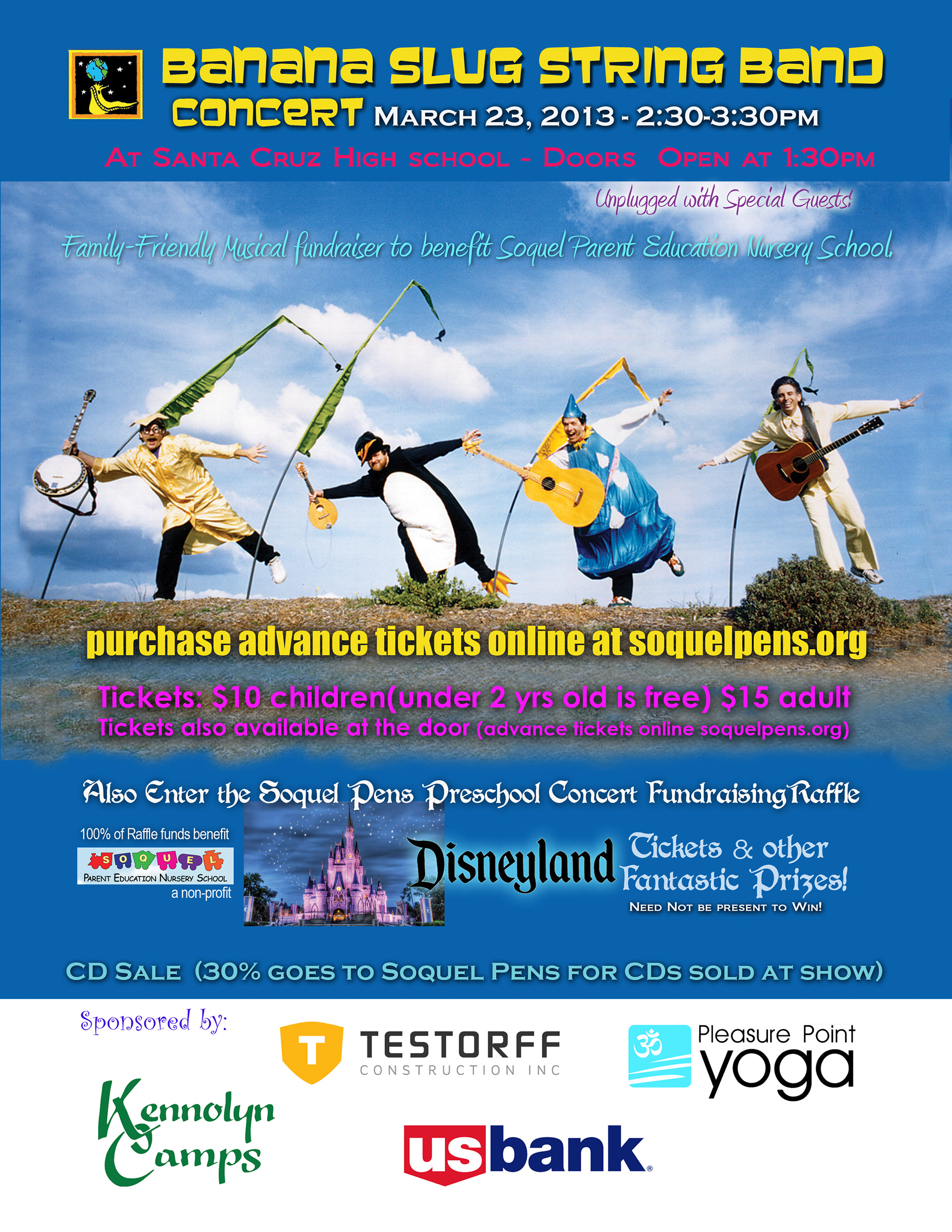 Event poster for fundraiser