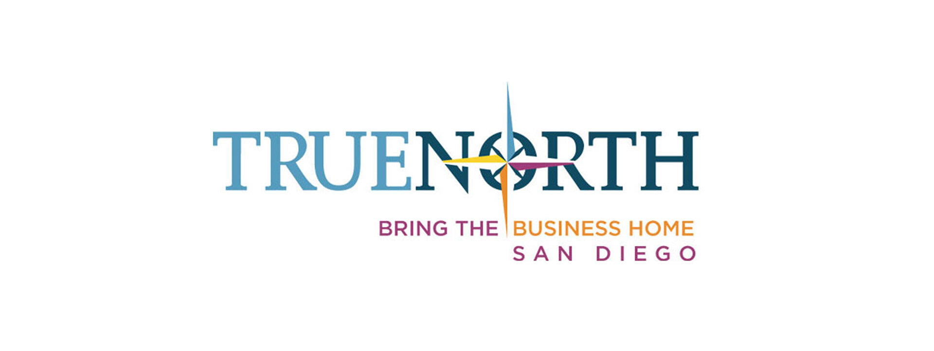 true north - bring the business home san diego logo design