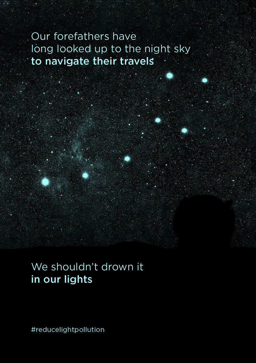 Glow in the dark card design glow