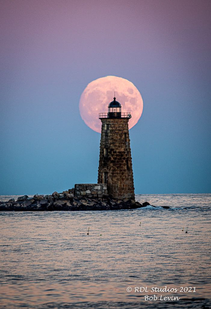 Full Moon rise over Whale Back