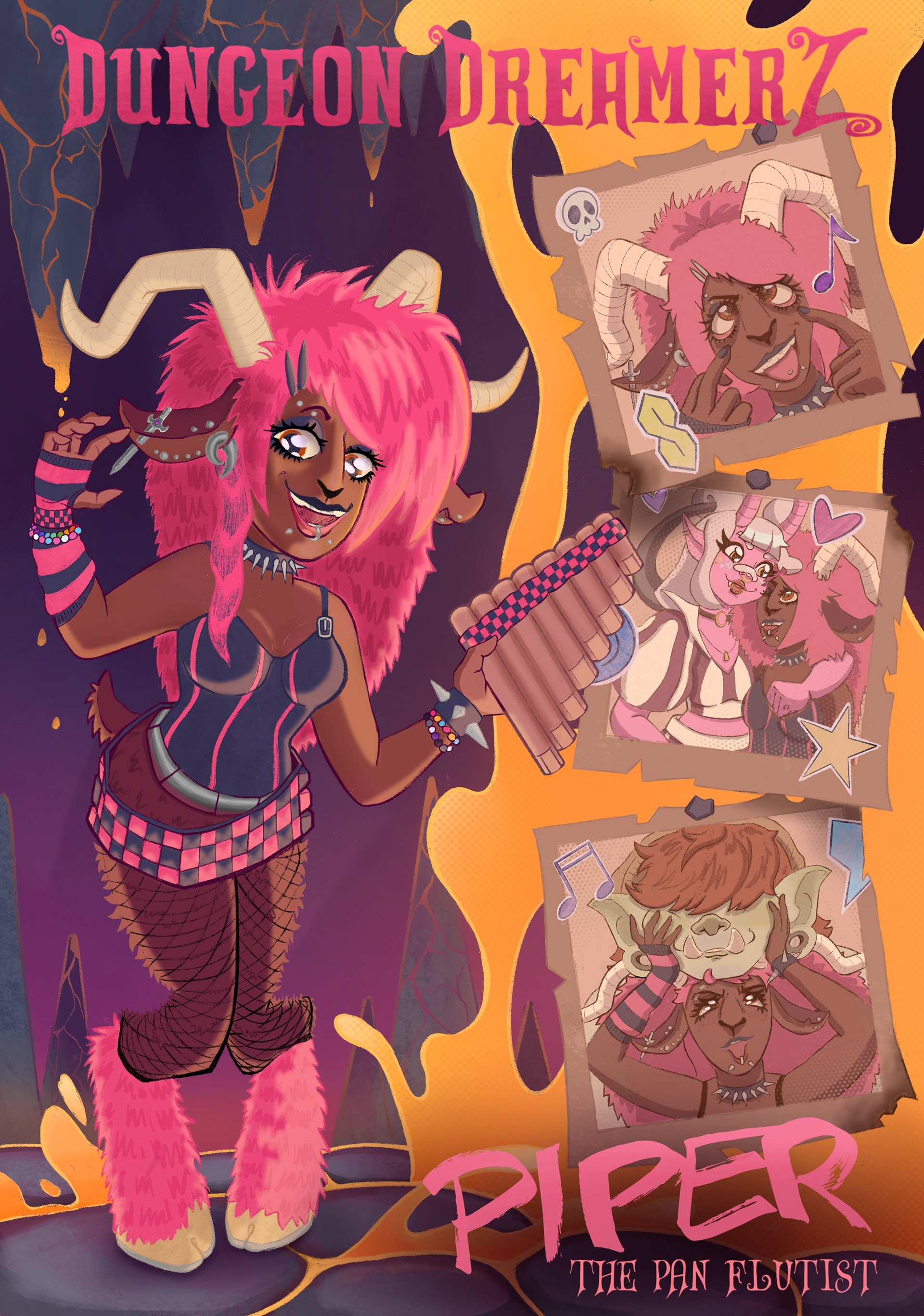 (CONCEPT) Dungeon Dreamers - Illustrative Doll Design