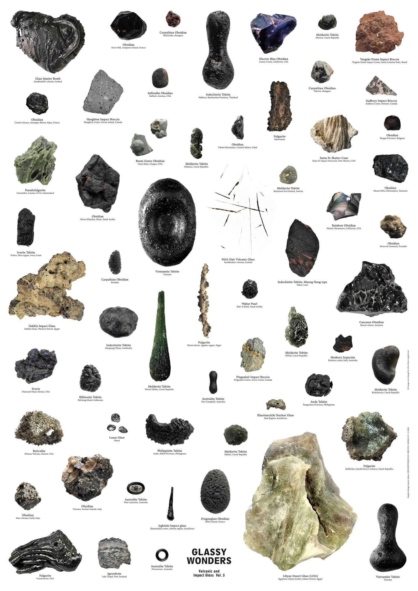 GLASSY WONDERS poster (A1) Vol. 3