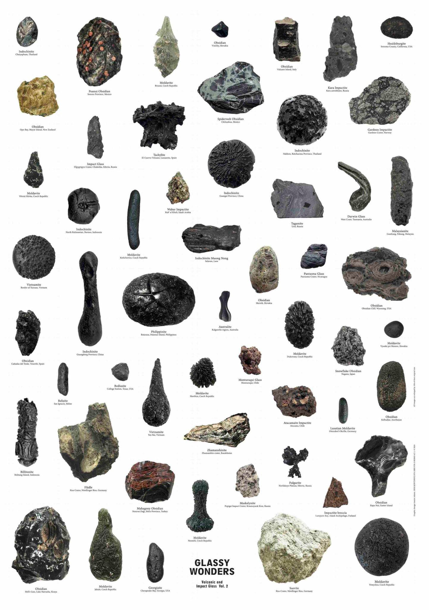 GLASSY WONDERS poster (A1) Vol. 2