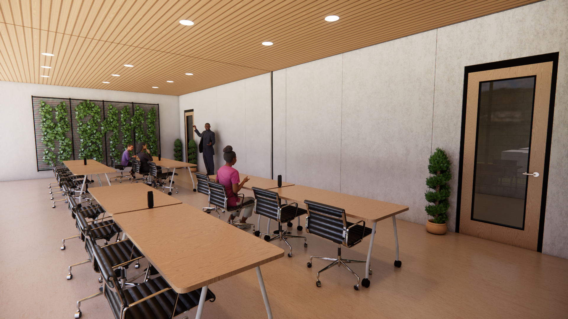 Multi-Purpose Room [Divider Open]