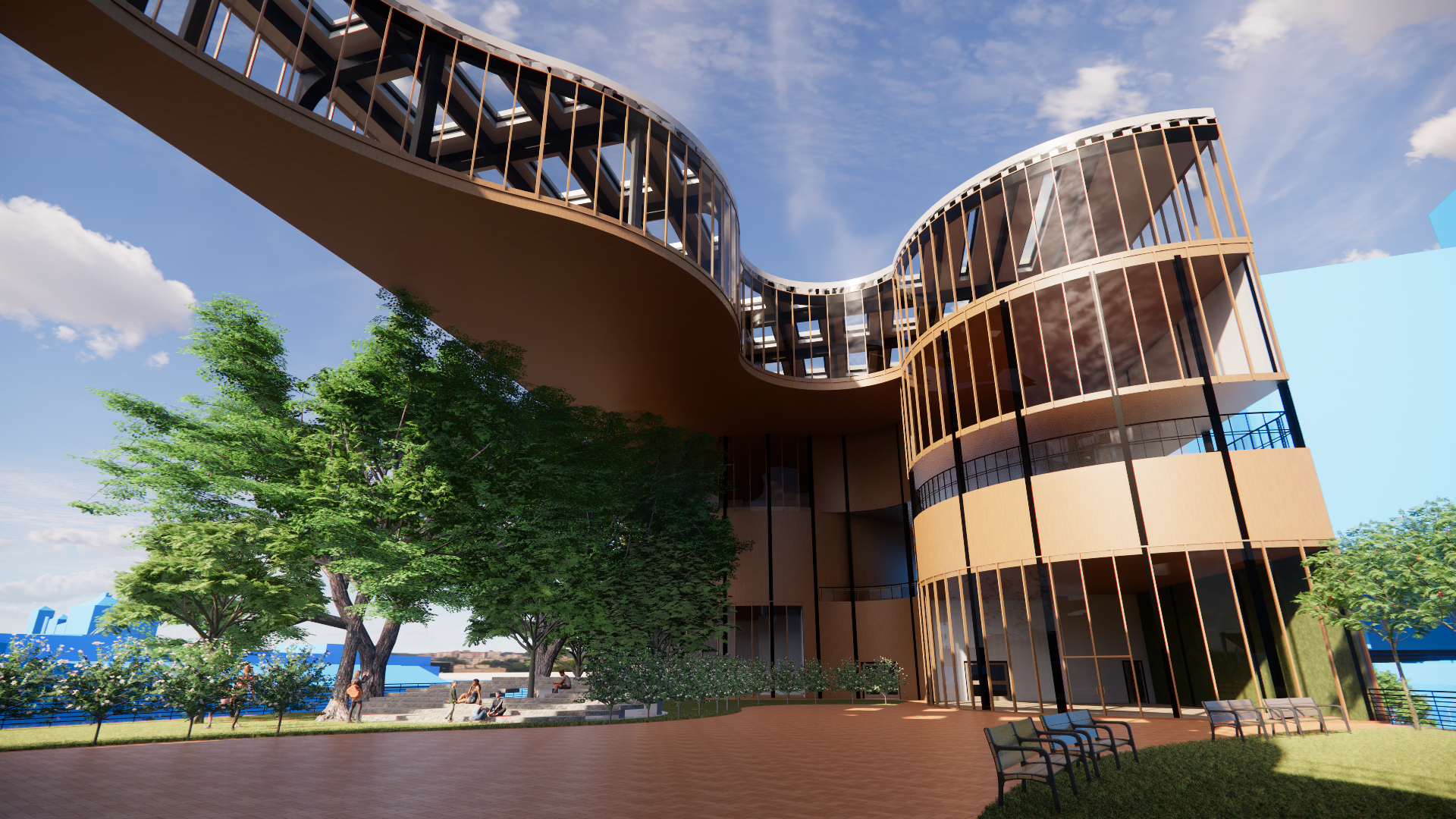 South [Eye Level] View