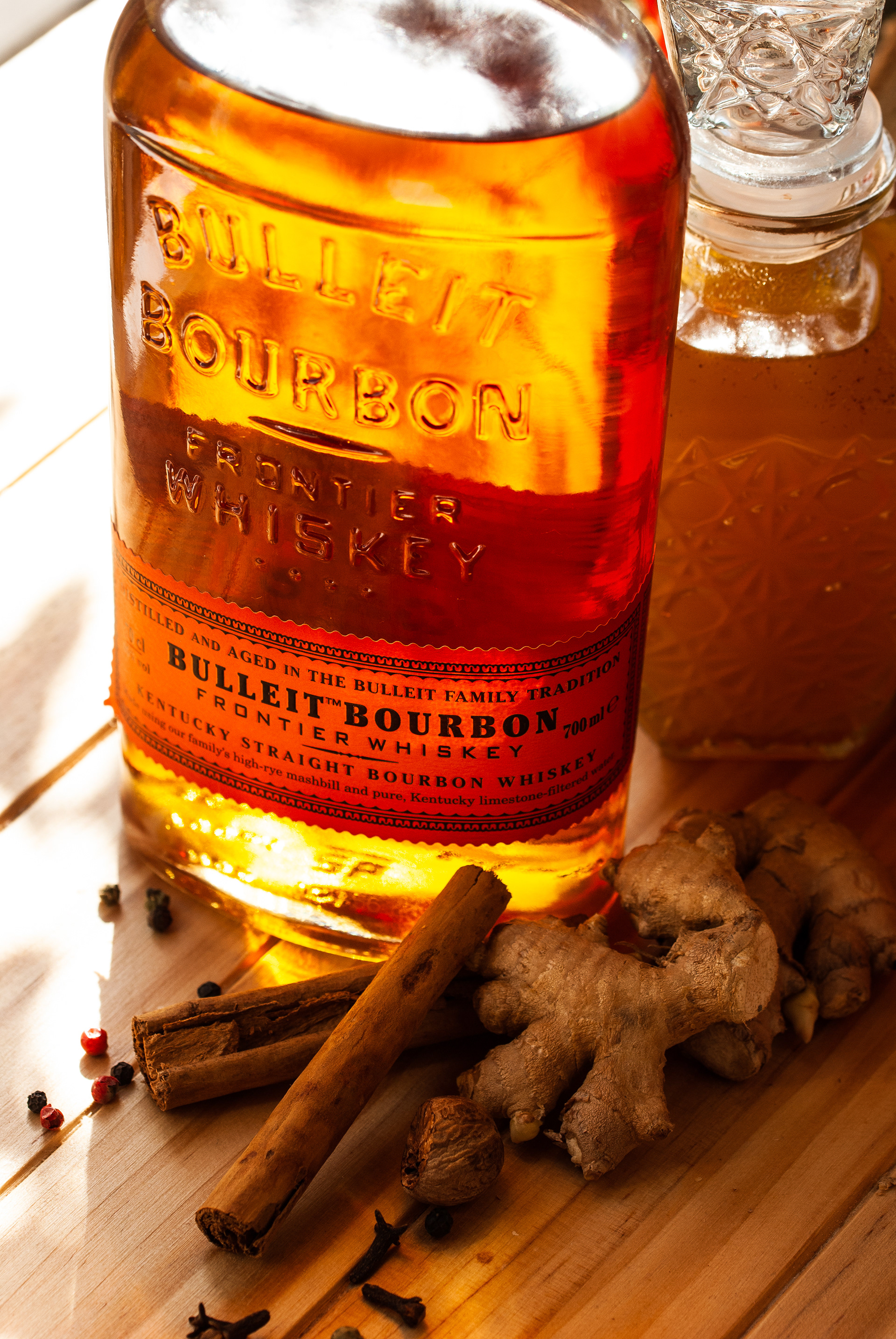 Bulleit Bourbon-Sugar and cloth