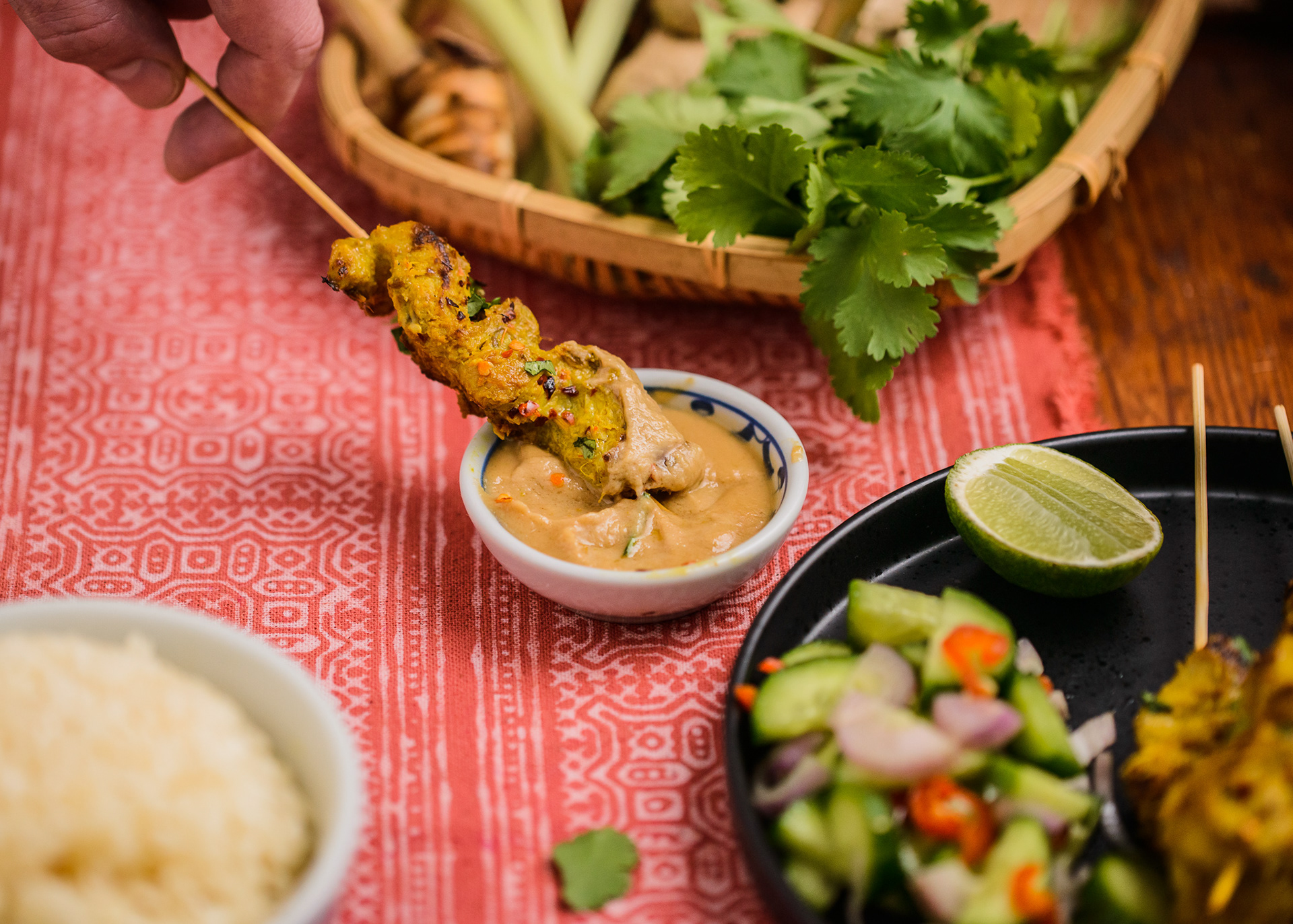 Brochetas tai de pollo