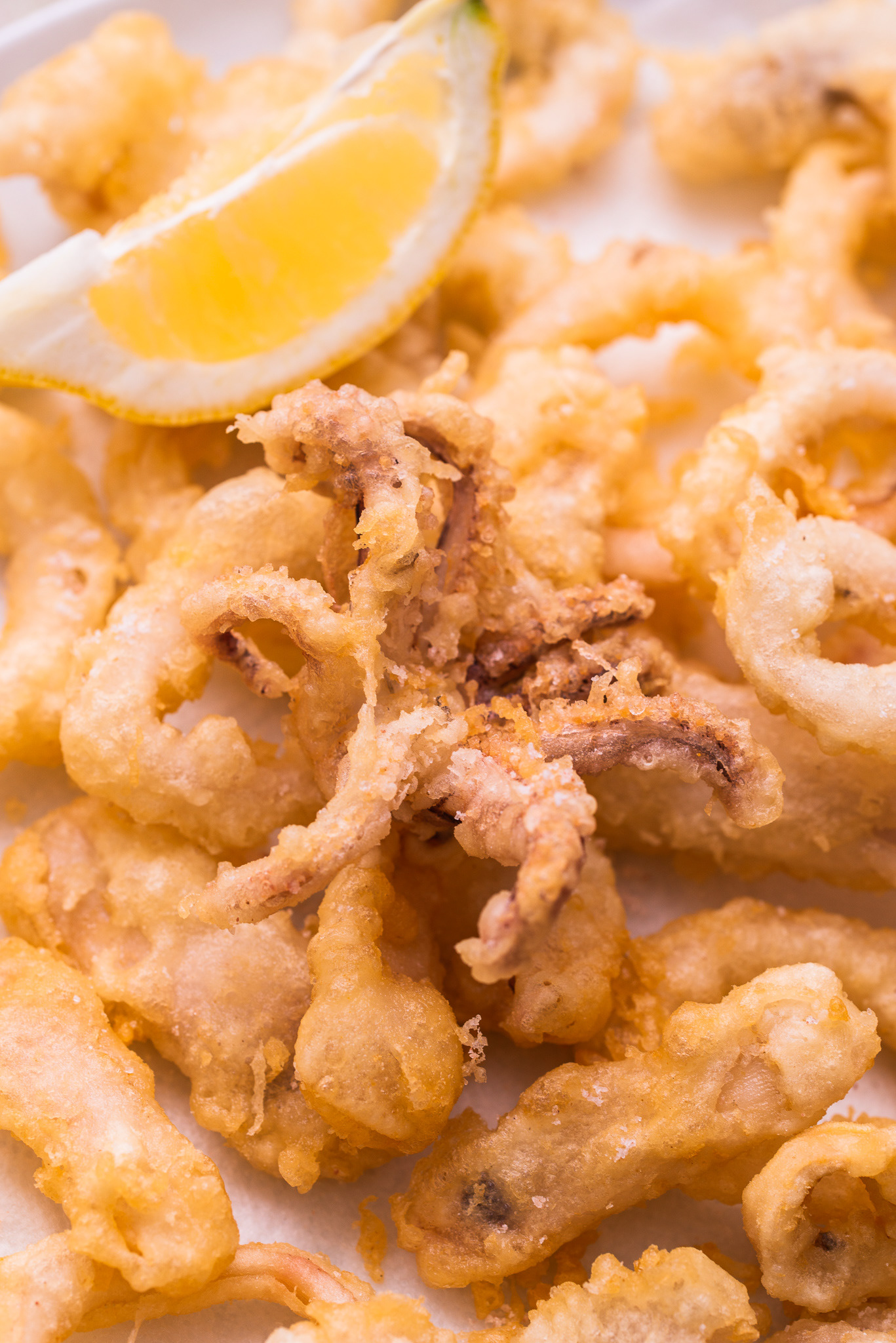 Calamari tempura