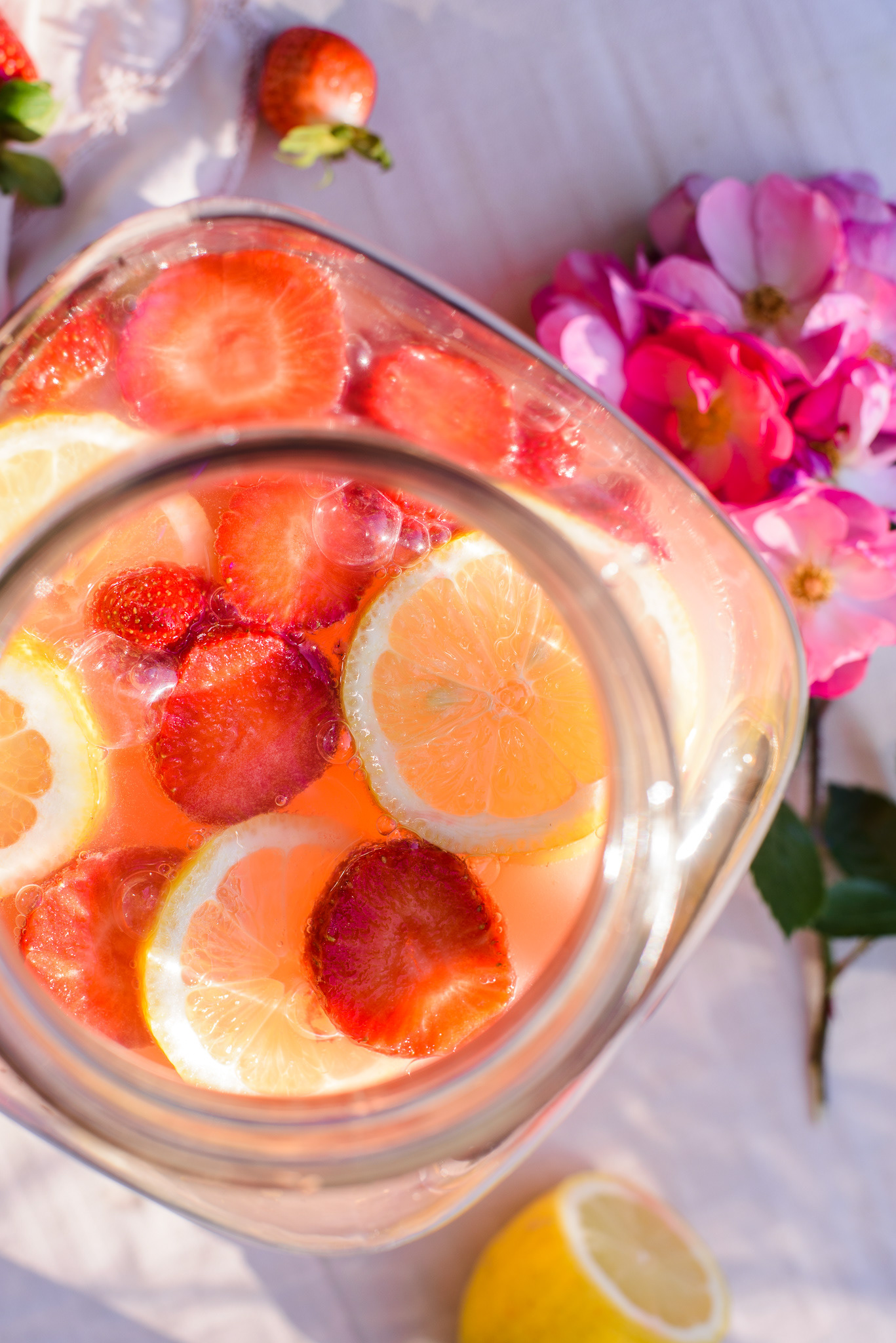 Pink party dropper-lifestyle session-Sugar and cloth
