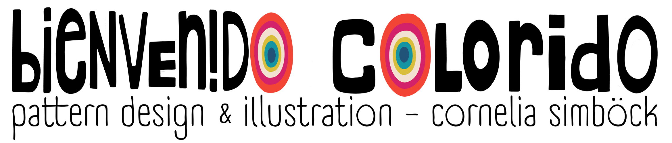 bienvenido colorido