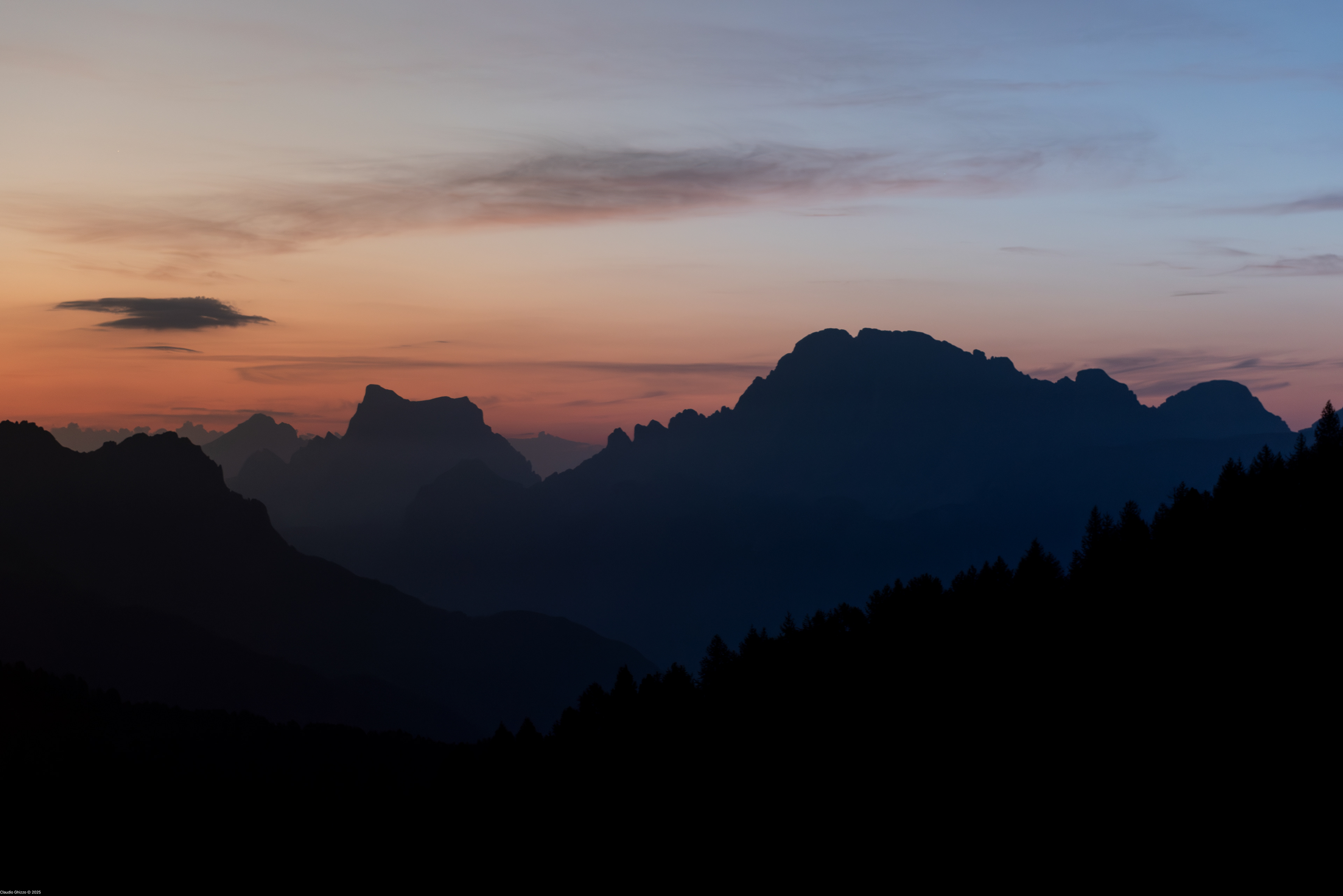 Civetta, Pelmo all'alba