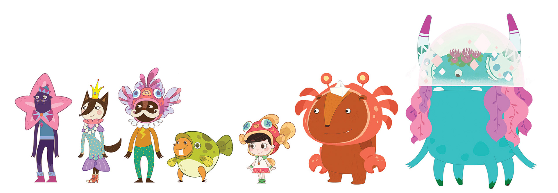 Emmy & GooRoo Character Designs (2018)