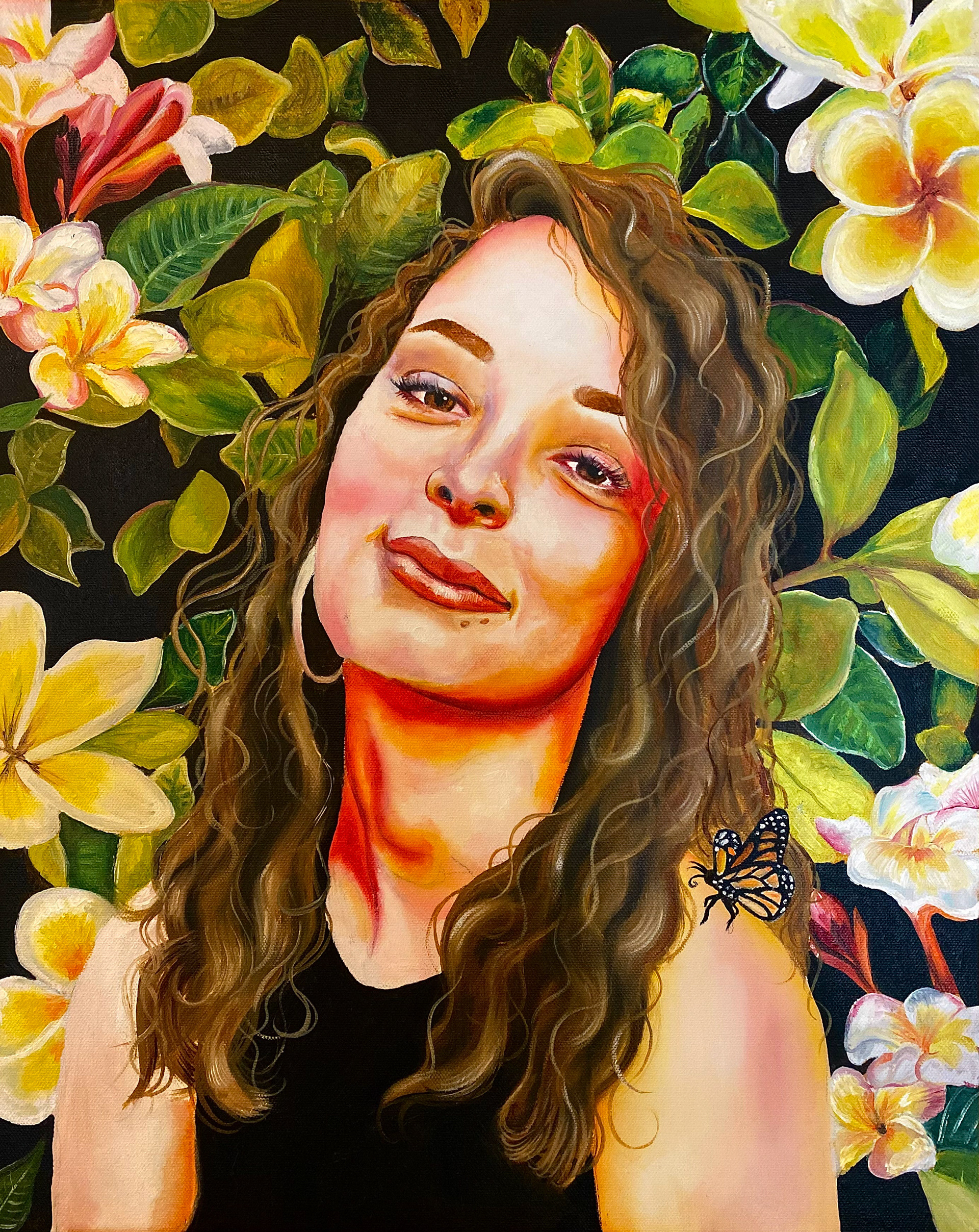 "Natalia", 2021, oil on canvas, 16x20 in.