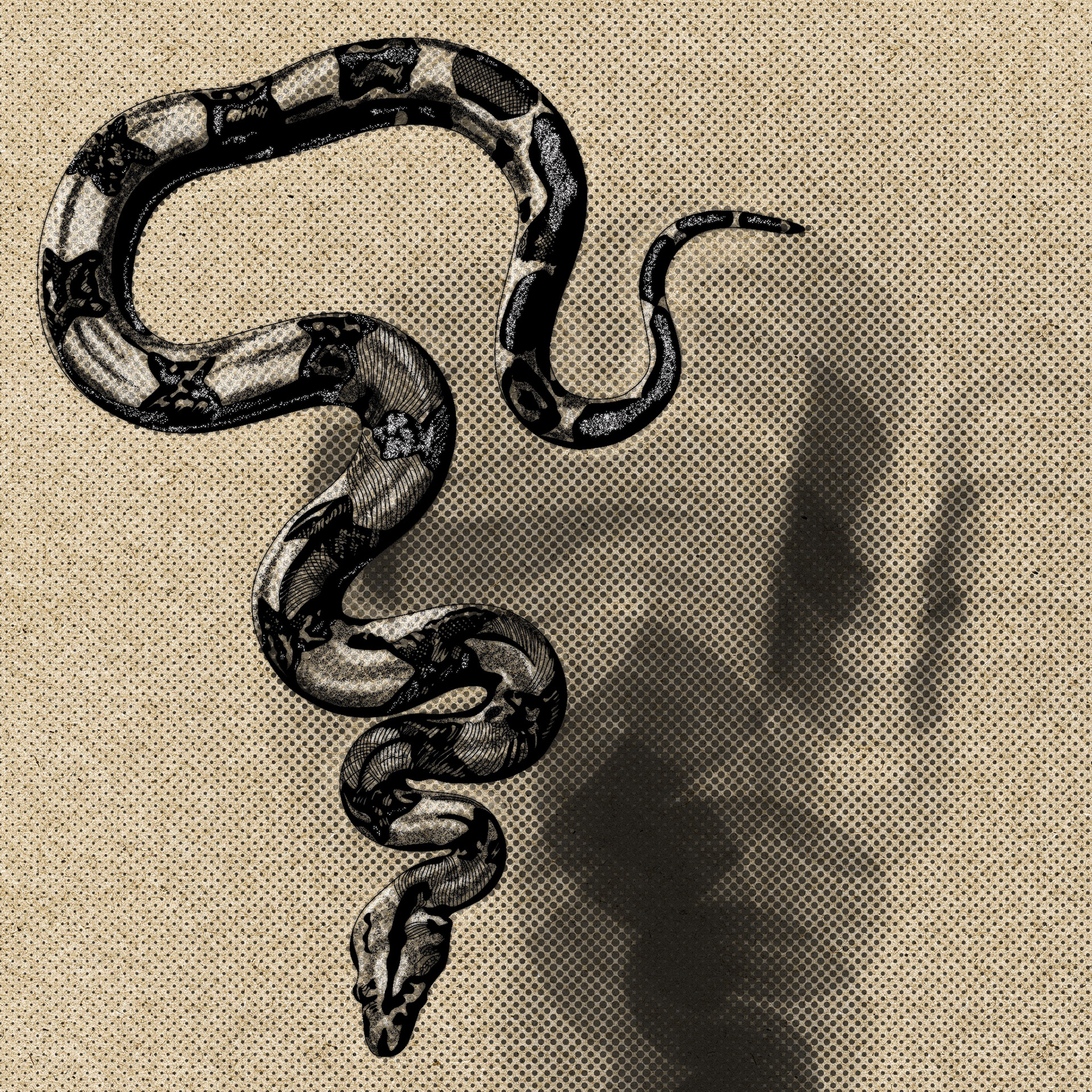 Inktober: "Tempting", 2022, digital drawing