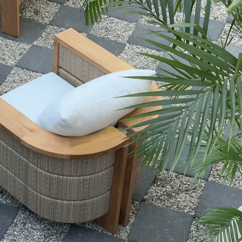 New! Bali brings that tropical feel with materials made to last.