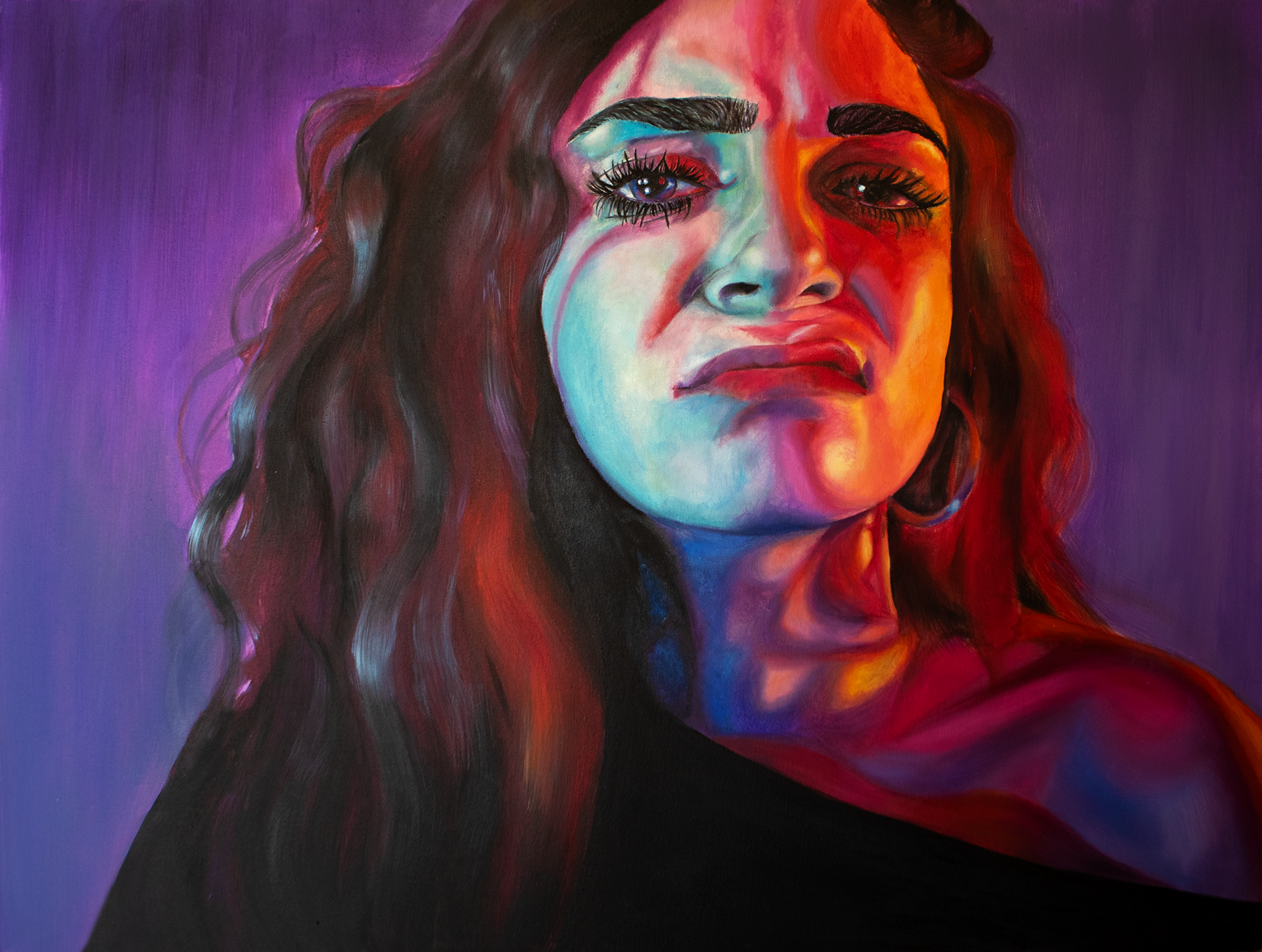 "Essence", 2019, oil on canvas, 30x40 in.