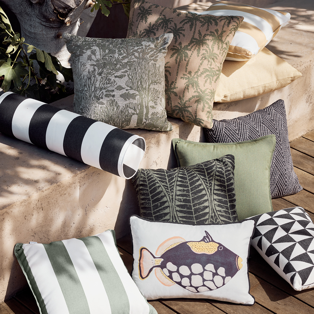80+ new summer-proof throw pillows.