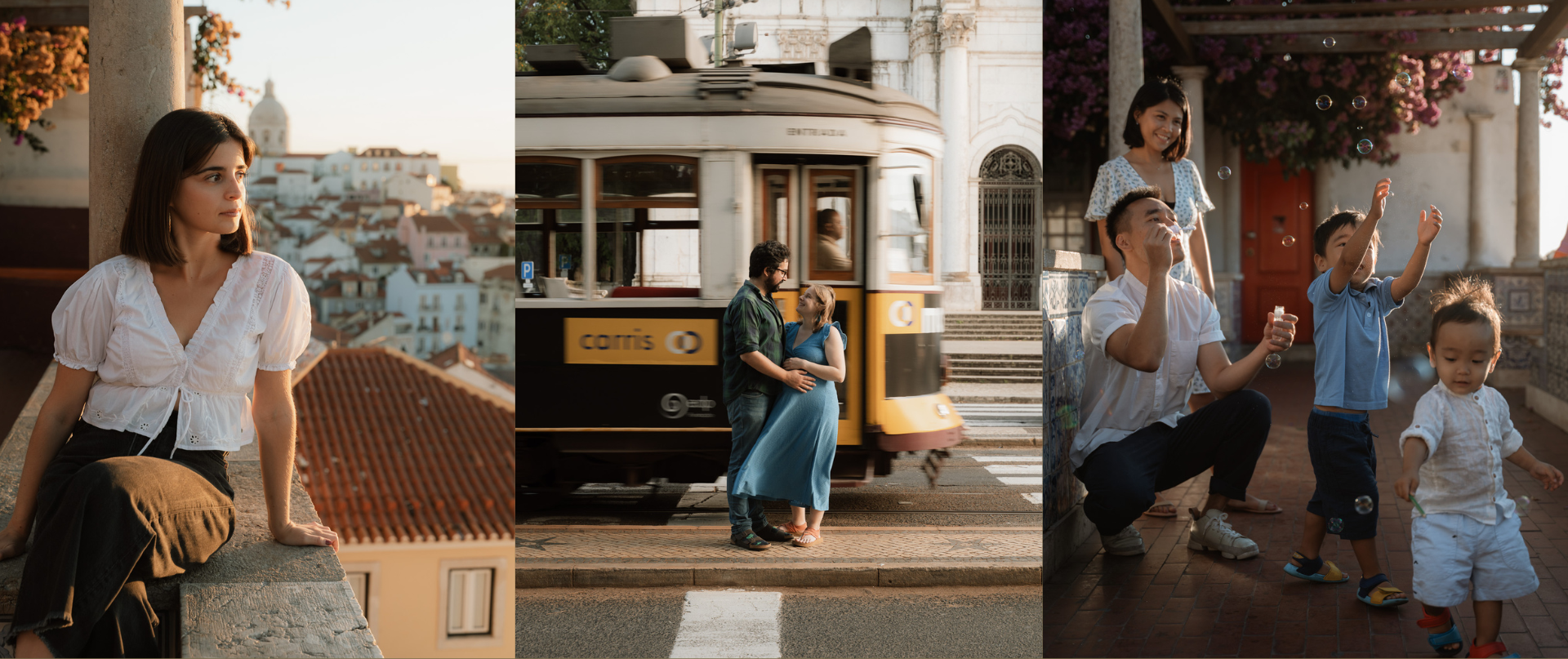 Photoshoots in Lisbon for families, couples, and solo travelers seeking unique souvenirs.