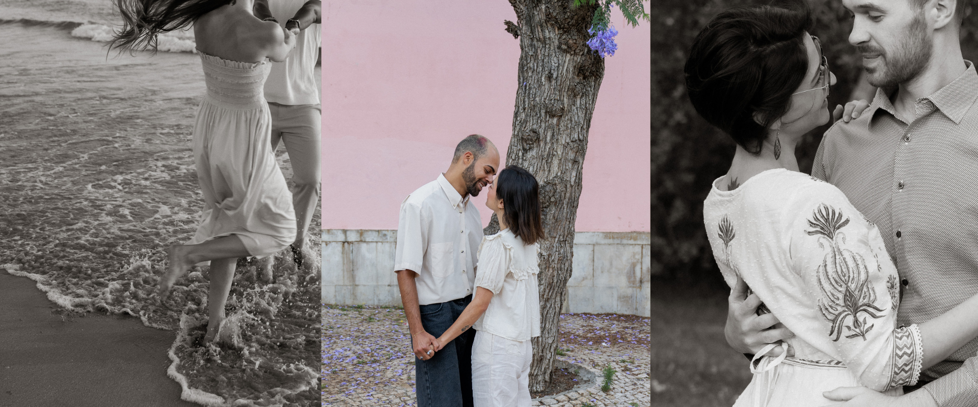 Romantic couple photoshoots in Lisbon, Portugal, perfect for capturing your love story.