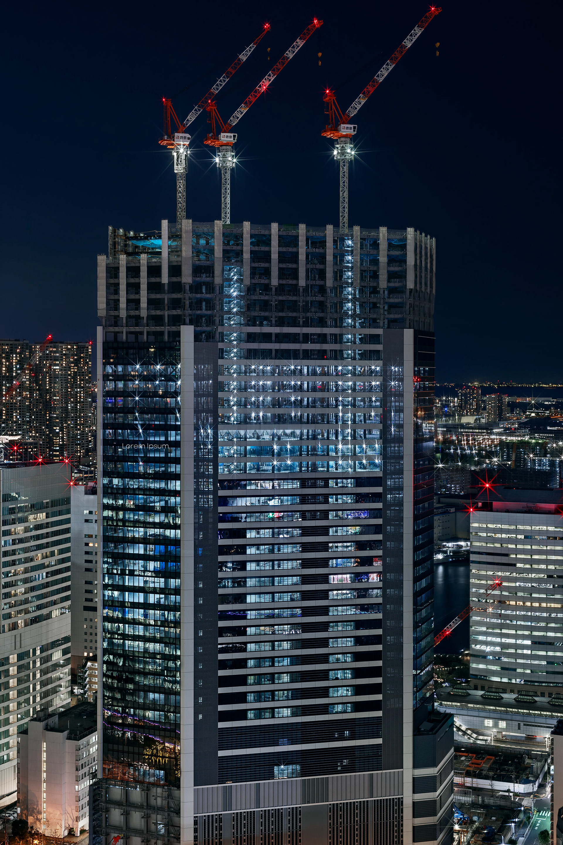 East view from World Trade Centre, Tokyo - January 2019