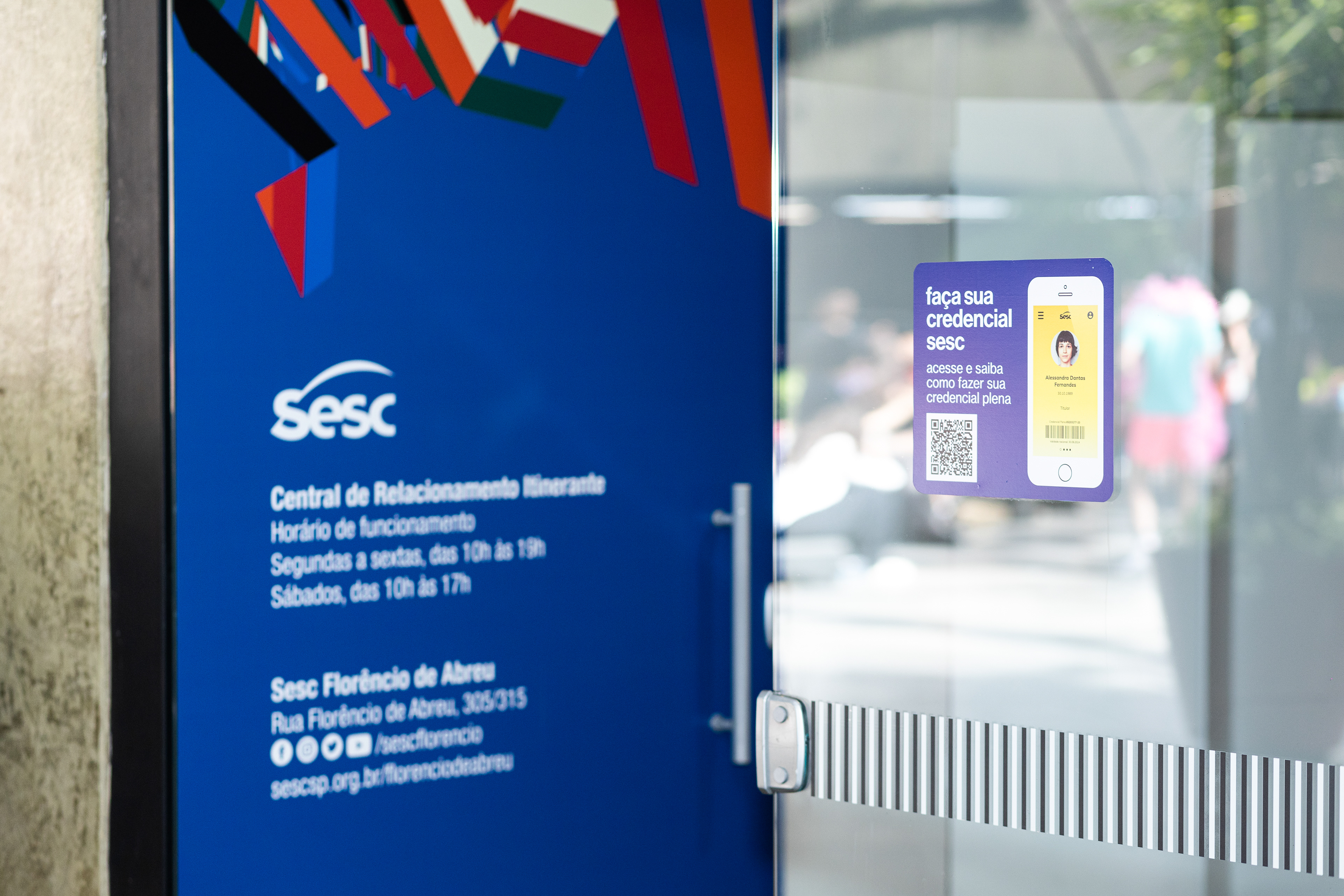 Central de Relacionamento Itinerante, Sesc Florêncio de Abreu, 2023