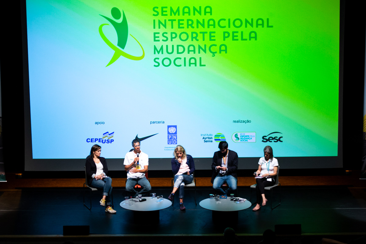 5ª Semana Internacional Esporte Pela Mudança Social. Sesc 24 de Maio, 2018.