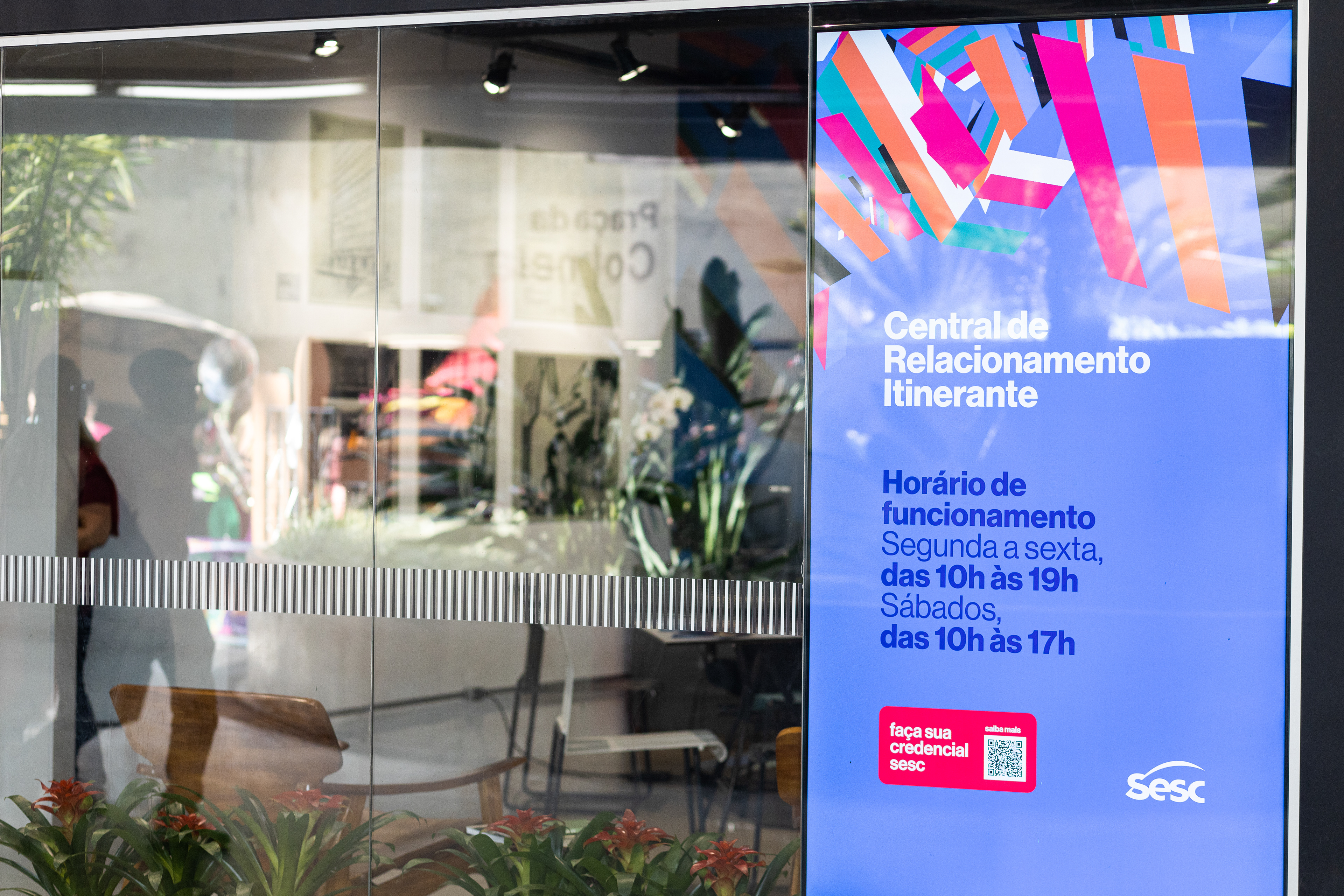 Central de Relacionamento Itinerante, Sesc Florêncio de Abreu, 2023