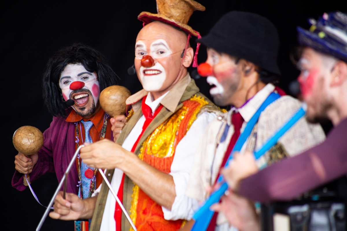 O Pequeno Circo de Trapos. Com Bando Trapos. Sesc Campo Limpo, 2019.