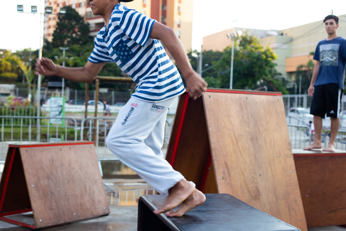 Parkour. Sesc Campo Limpo, 2018.