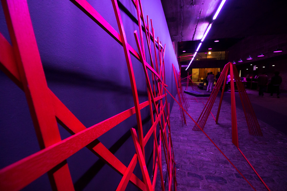 "A Longa Noite", Lucia Koch. Sesc Pompéia, 2018.