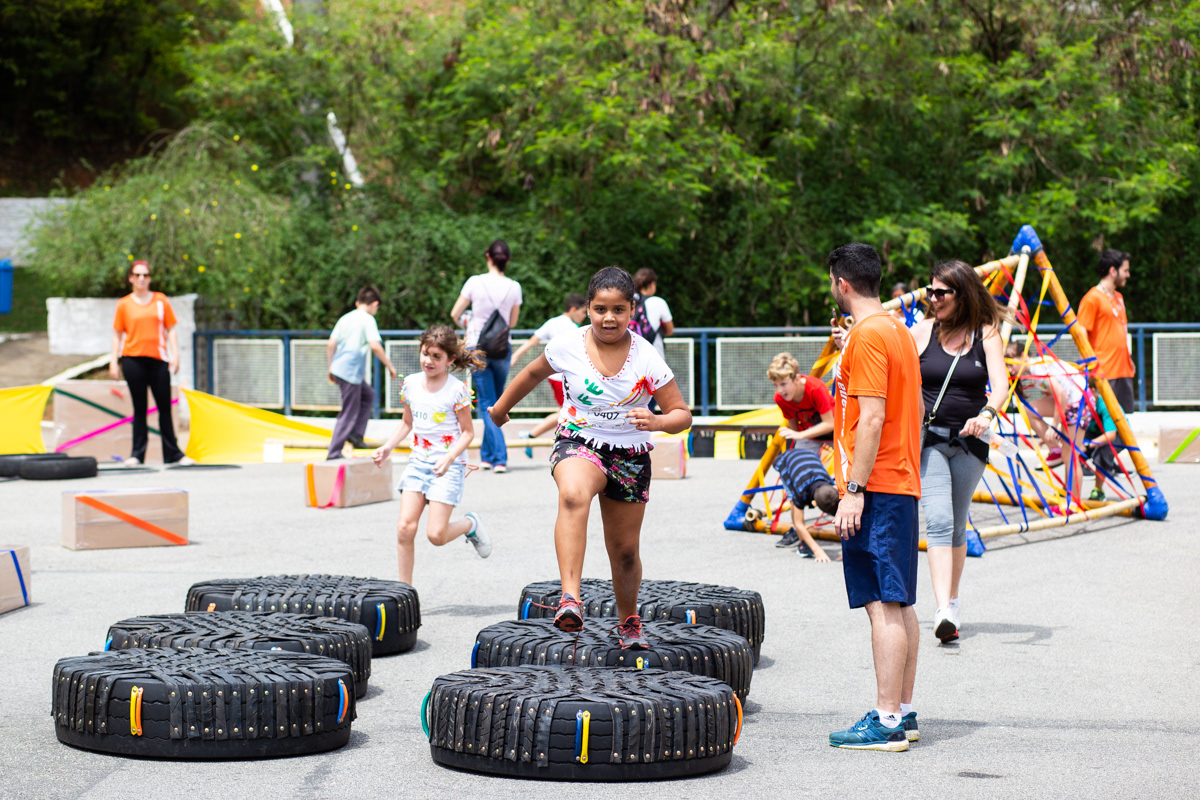 Circuito Esporte Criança. Sesc São Caetano, 2018.