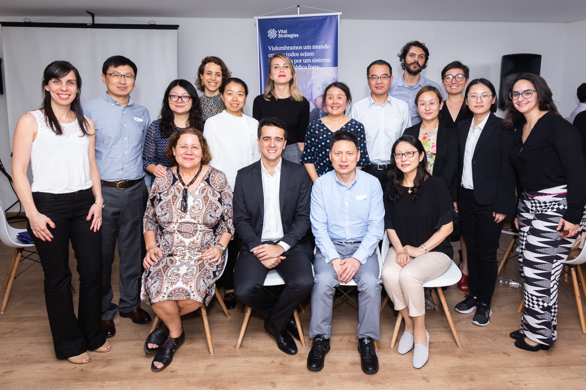 Mesa redonda: "Big data e saúde pública: experiências da China e do Brasil", ONG Vital Strategies, 2019.