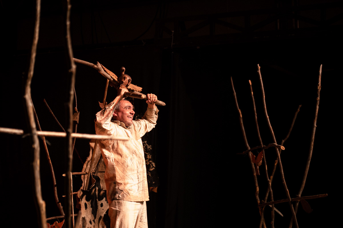 P's com Trapiá Cia. Teatral, Palco Giratório. Sesc Campo Limpo, 2018.