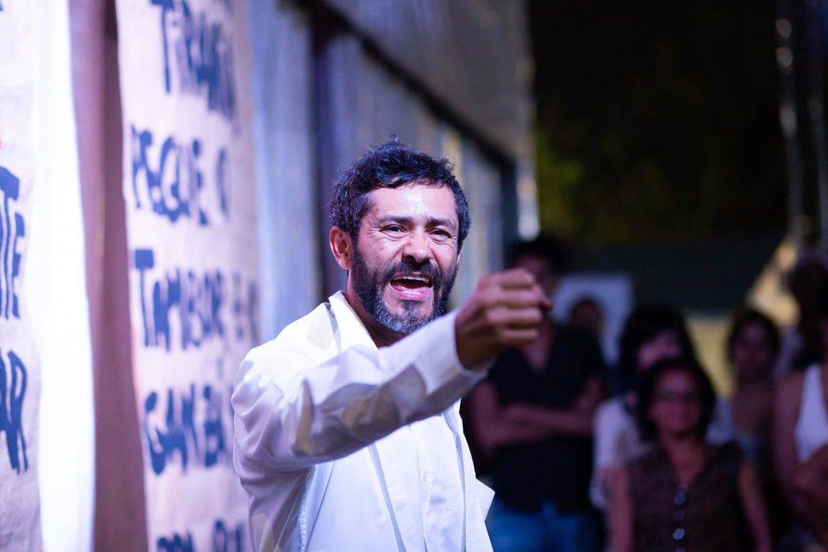 5ª FELIZS - Feira Literária da Zona Sul. Ledores no Breu com Cia. do Tijolo. Sesc Campo Limpo, 2019.