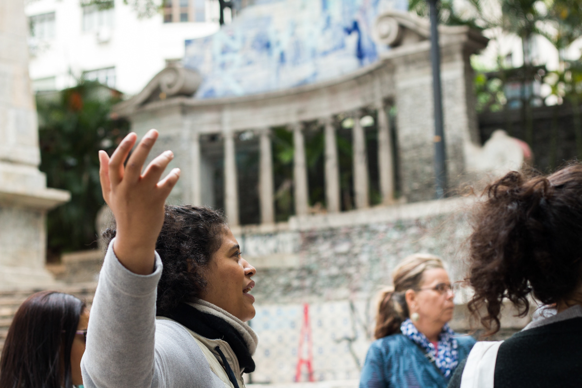 Percursos: Territórios negros. Sesc 24 de Maio, 2018.