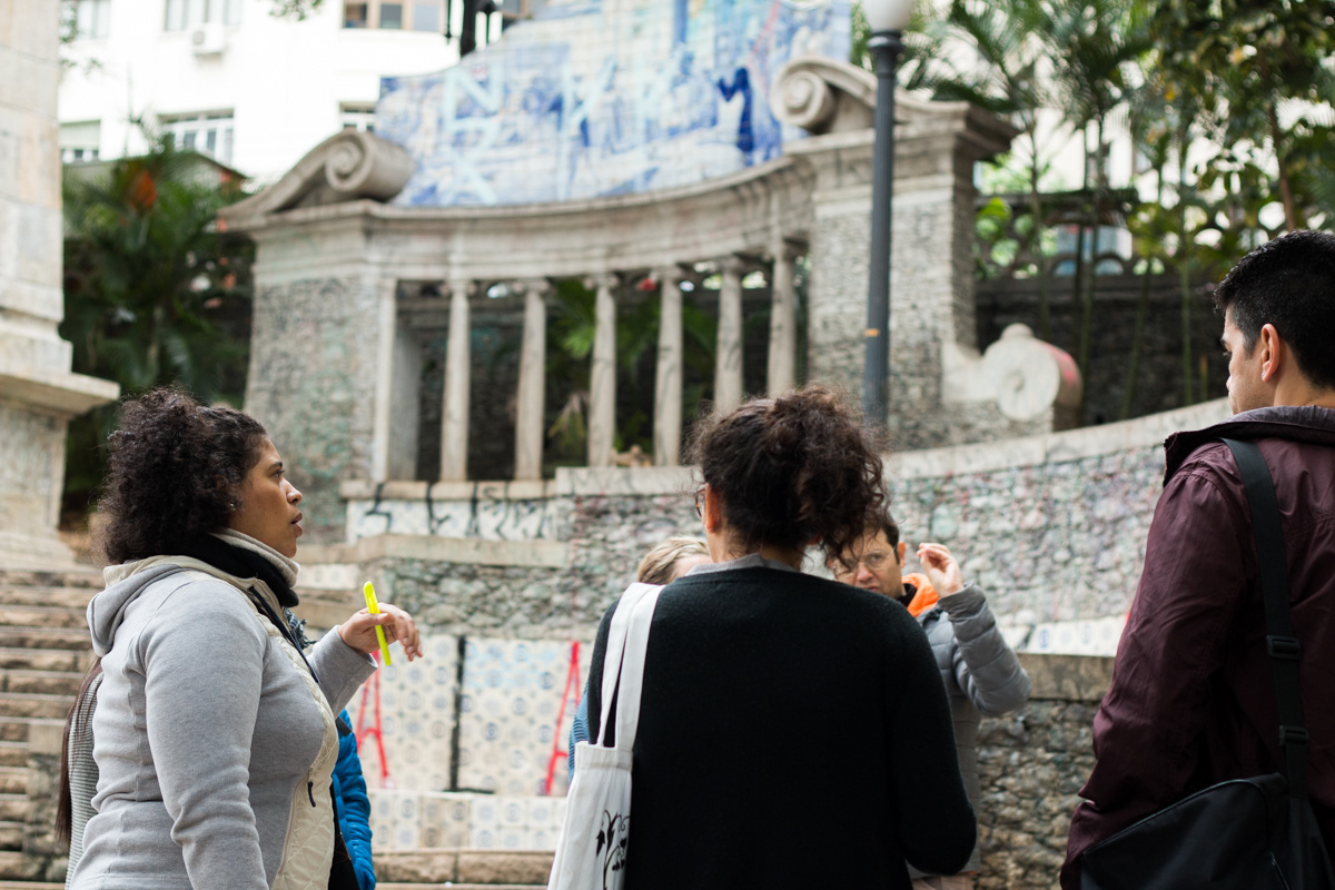 Percursos: Territórios negros. Sesc 24 de Maio, 2018.