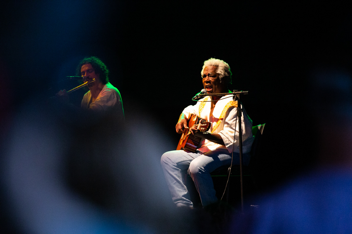 Do 13 ao 20: (Re)Existência do Povo Negro. Mateus Aleluia. Sesc Campo Limpo, 2019.
