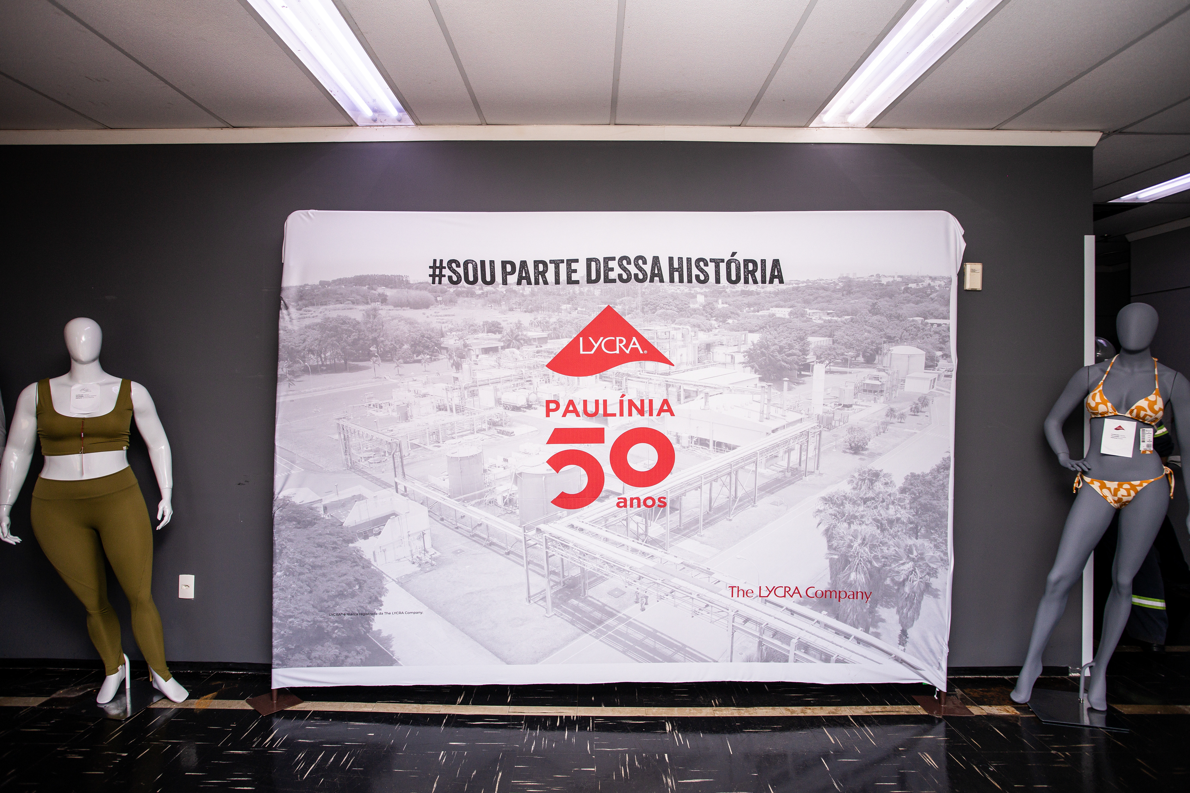 Comemoração 50 anos da planta de Paulínia (SP) da The LYCRA Company, 2024.