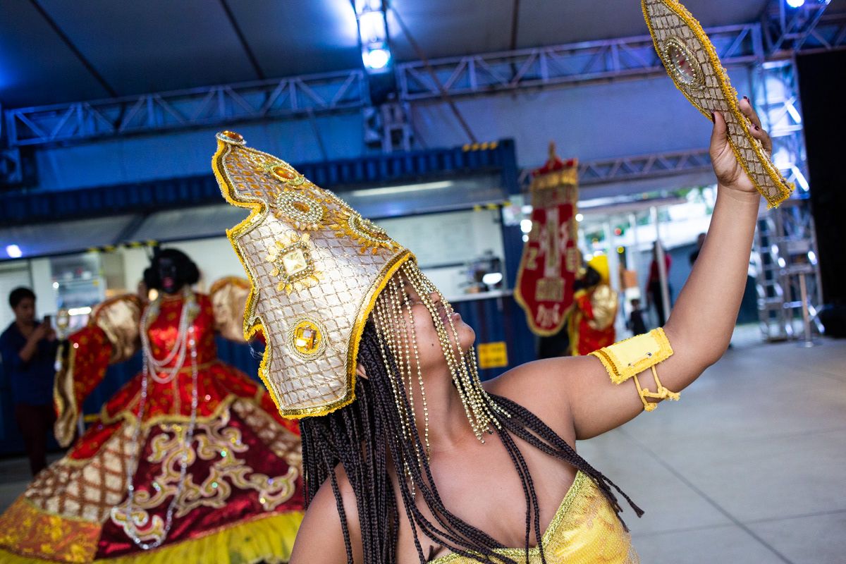 Do 13 ao 20 (Re)Existência do Povo Negro: Maracatu Az de Ouro (CE). Sesc Campo Limpo, 2019.