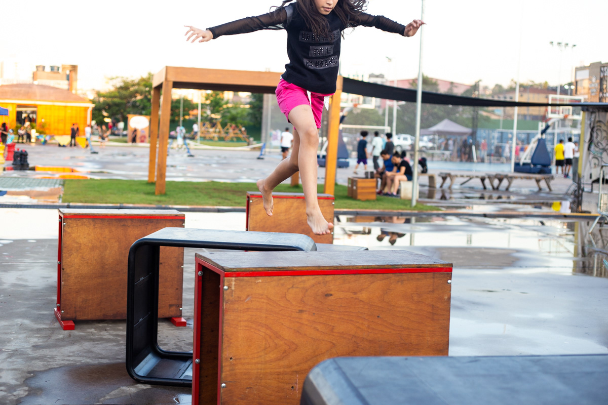 Parkour. Sesc Campo Limpo, 2018.