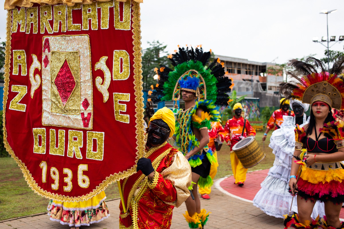 Do 13 ao 20 (Re)Existência do Povo Negro: Maracatu Az de Ouro (CE). Sesc Campo Limpo, 2019.