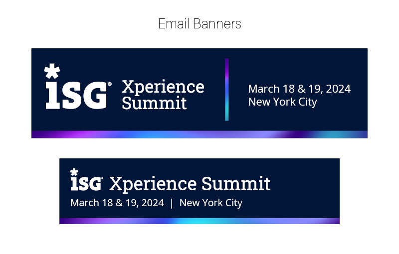 2024 Xperience Summit Email Banners