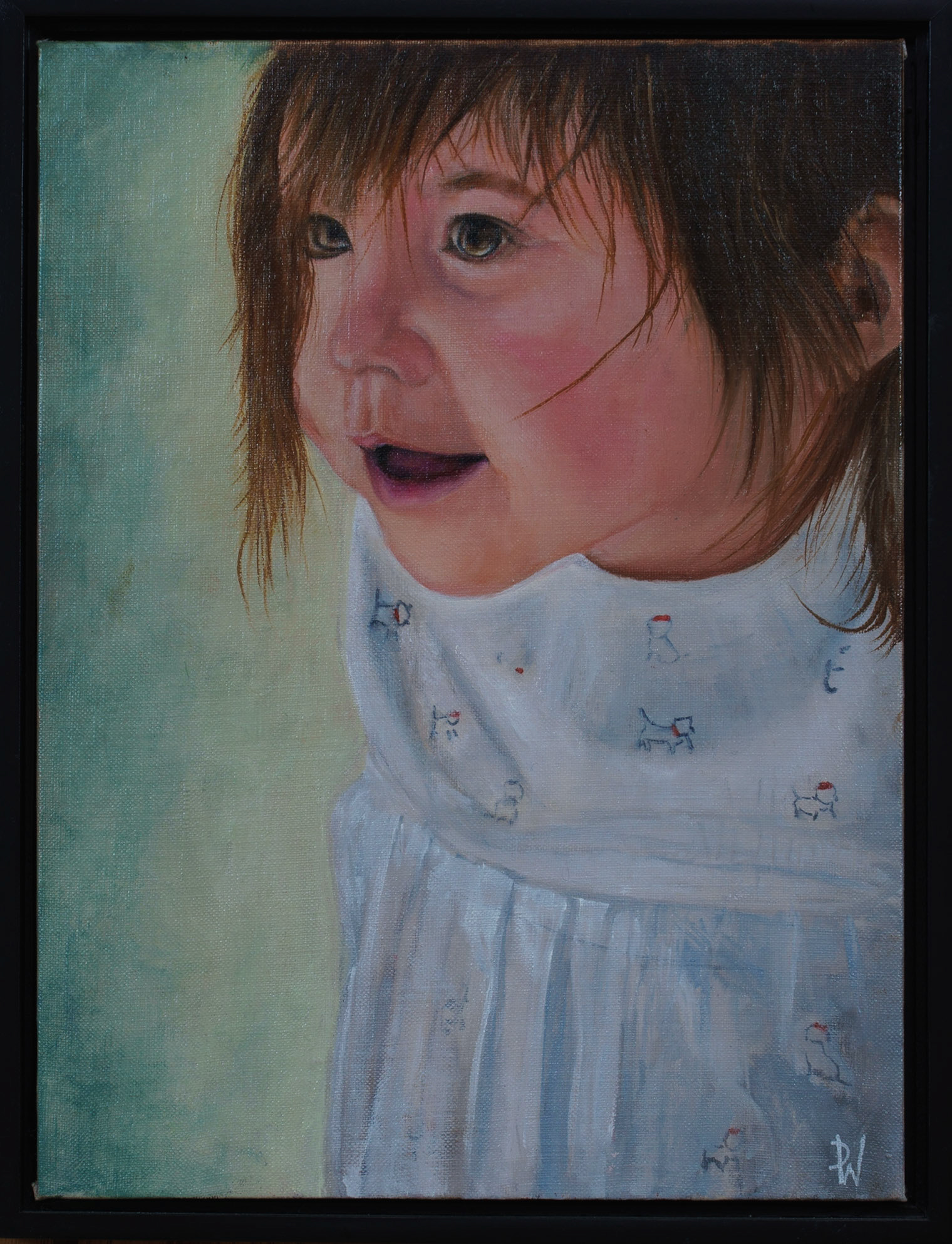 Oil on canvas panel