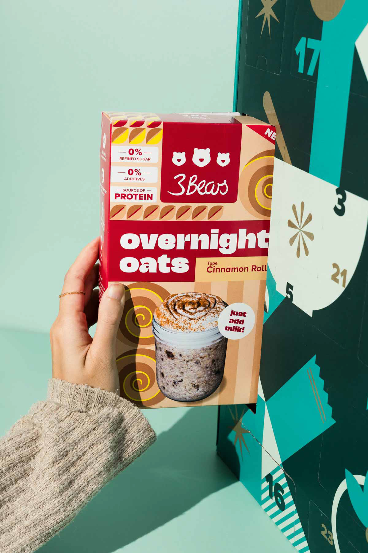 Cinnamon Roll Overnight Oats - Amsterdam food photographer