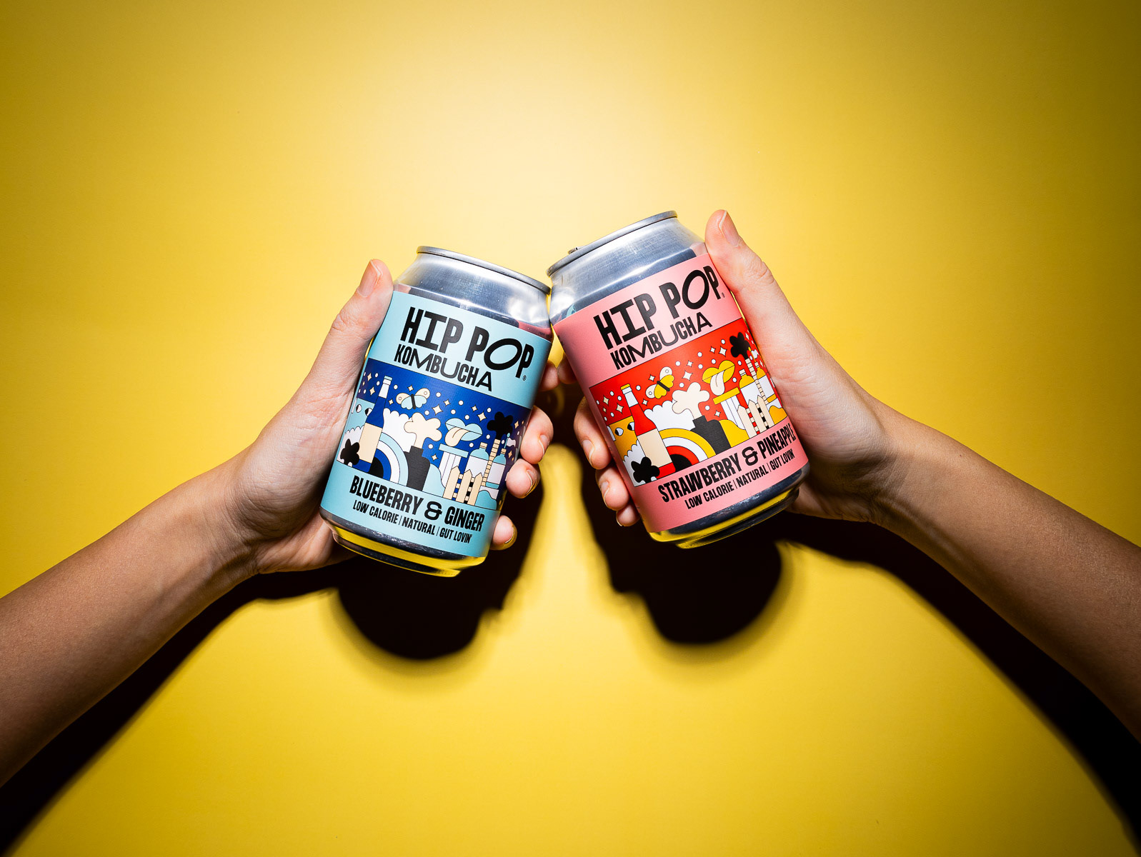 Cheers with kombucha - Jem Mantiri - Dutch food photographer