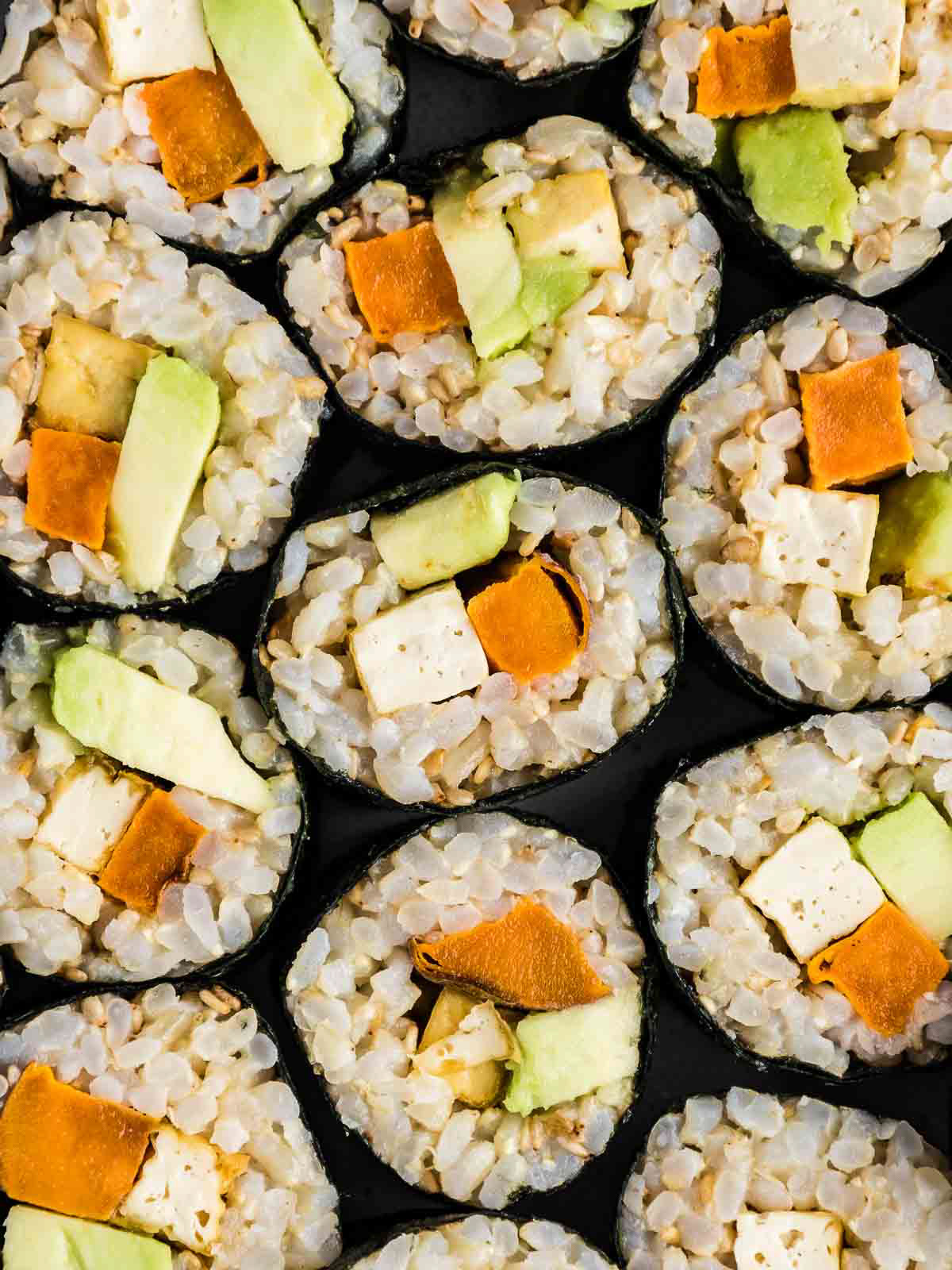Sweet potato sushi - Jem Mantiri
