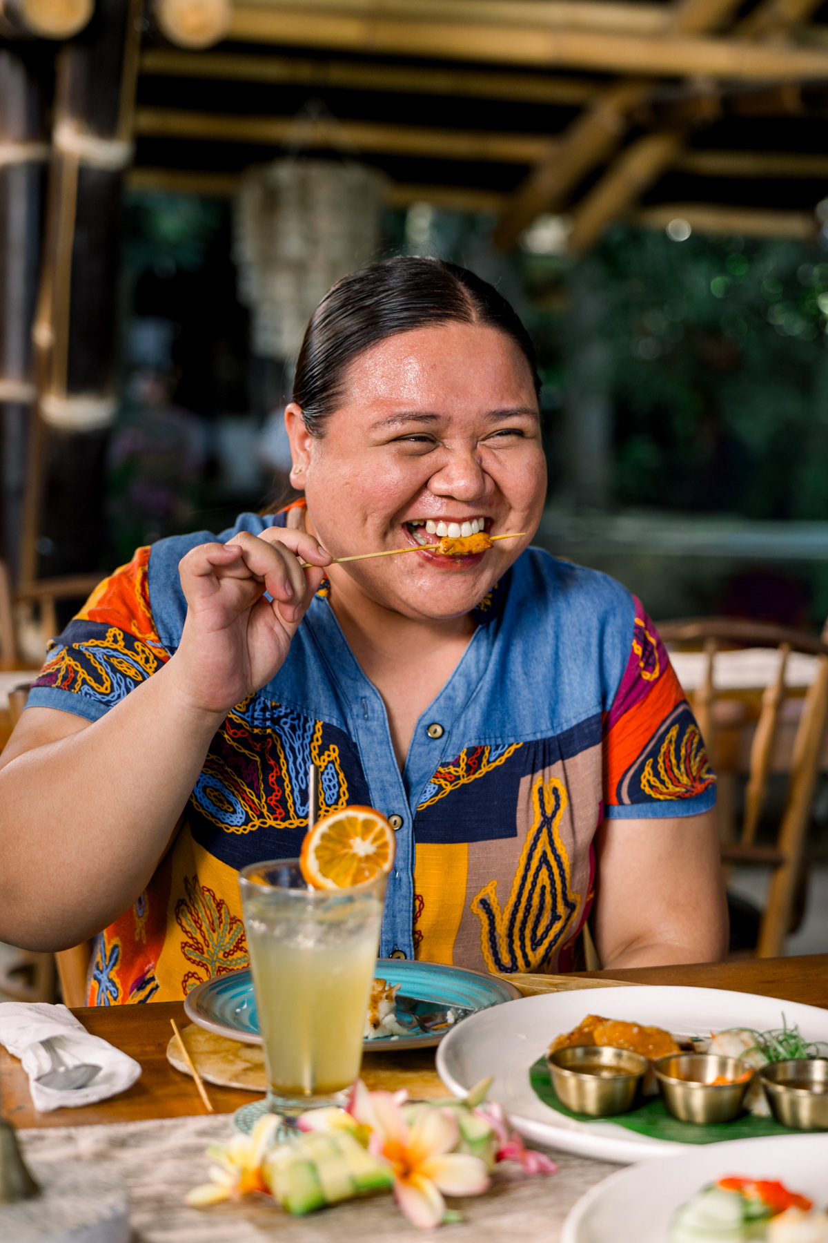 Lifestyle ad for Kilig, a Filipino restaurant