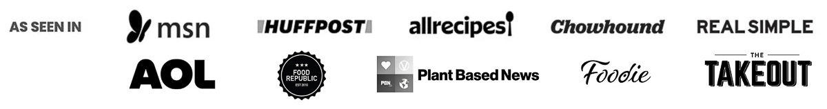 Logos where Jem Mantiri has been featured on: MSN, Huffpost, Allrecipes, Chowhound, Real Simple, and more.