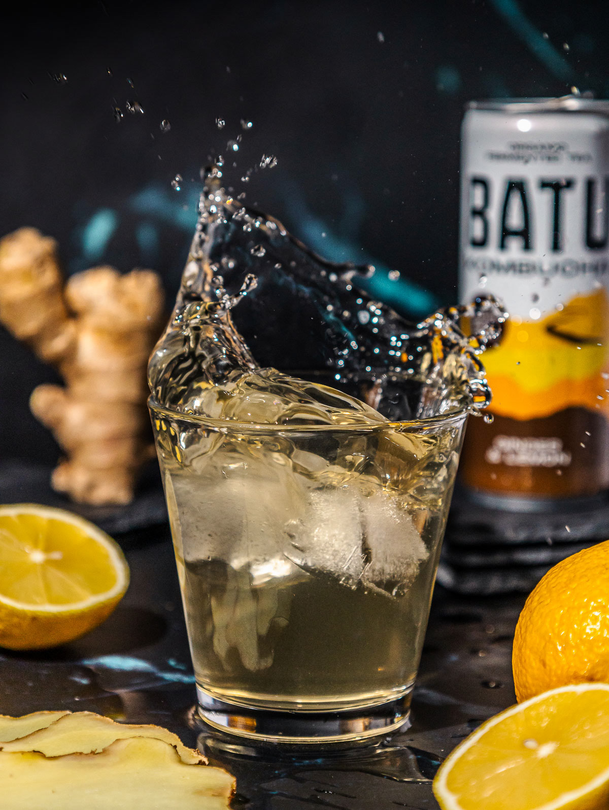 Kombucha splash - Nederlandse drank fotograaf